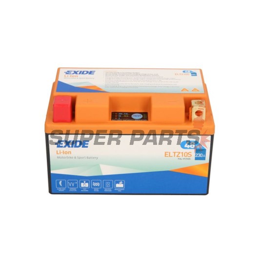 Акумулатор -EXIDE- ELTZ10S, 48Wh (4Ah), 12V, Lithium-ion