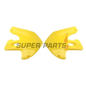 Предни странични пластмаси -POLISPORT- жълти, SUZUKI RM 125/250 1999-2000