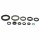 Комплект семеринги за двигател -ATHENA- Honda CRE 250 2002/2005-2010, CRE 300 2008, CRF 250 2004-2017, CRM 250 2005-2007