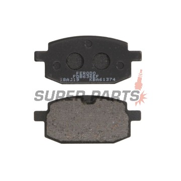 Накладки -FERODO- FDB636EF, Yamaha BW’S / Jog / TZR / Axis, MBK Booster / Target, Peugeot V-Clic, PGO Big Max / Tornado, Malaguti Blog, Italjet Bazooka / Pista 50-160 1988-2010