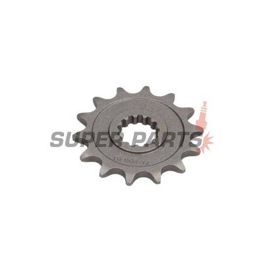 Преден пиньон -JT- JTF1536,14, 14 зъба, Kawasaki KFX 450 2008-2014, ZX-6R 600 2007-2020, ZX-6R 636 2013-2020