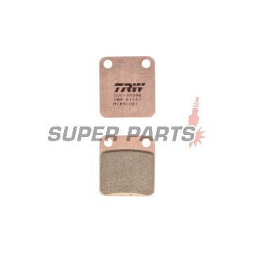 Накладки -TRW- MCB510SI, Daelim Delfino/NS/Otello/S2/S-Five/History 50-250 1996-2010; Honda CG/CRF 125-150 2003-2016; Kawasaki Eliminator/KLX/KX/KVF/Prairie/Z 65-400 1997-2020; Suzuki DR 125/200 1985-2017; Yamaha YFM Big Bear 350 1999
