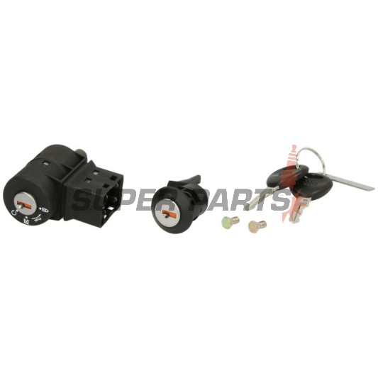Ключалки комплект -RMS- Peugeot Buxy 50 1994-1997, Peugeot Fox 50 1994-1998, Peugeot Speedake 50 1995-1997, Peugeot Zenith 25 1995-2000, Peugeot Zenith 50 1994-2000, Sachs Limbo 25 1995-2000, Sachs Limbo 50 1996-1997