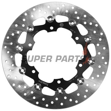 Спирачен диск -BREMBO- 78B40830, Yamaha BT Bulldog 1100, FJR1300, FZS1000 Fazer, TDM900 / ABS, XJ600N, XJR1300 / SP, XV535 Virago & XV1700 Road Star Warrior, XVS1100 Drag Star / Classic, YZF600R Thunder Cat, YZF1000R Thunder Ace, YZF-R1 1000, YZF-R6 6