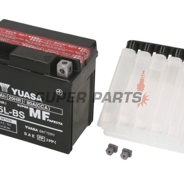 Акумулатор -YUASA- YTX5L-BS, 4Ah 12V