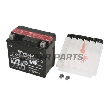 Акумулатор -YUASA- YTX5L-BS, 4Ah 12V