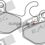 Накладки -FERODO- FDB2186EF, Piaggio Beverly 125-350 (2006-2017), MP3 125-500 (2006-2016), X10 125-500 (2012-2015), X7 125-300 (2007-2014), X8 400 (2006-2008), X9 125-250 (2005-2008)