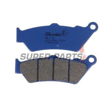 Накладки -BREMBO- 07BB0306, Aprilia 650-1000 / BMW F650-800 / R1250 / Honda CB500-CRF450 / KTM 690-990 / Moto Guzzi 1100-1200 / Ducati 1000 / Yamaha 125-660 / Moto Morini 1200 (1995-2022)