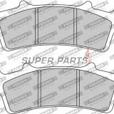 Накладки -FERODO- FDB2105EF, Aprilia Atlantic/Scarabeo/Sportcity (125-500, 2003-2015); Kymco People 125i GT; Malaguti Madison 250/400; Peugeot Elyseo 125; Piaggio Beverly 350