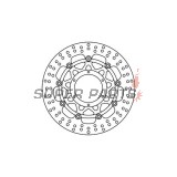 Спирачен диск -TRW- MSW240, 310mm, Honda CB1000R/RA ABS, CB1300/S/SA ABS, CBR600RR ABS, CBR1000RR Fireblade (2003-2016)