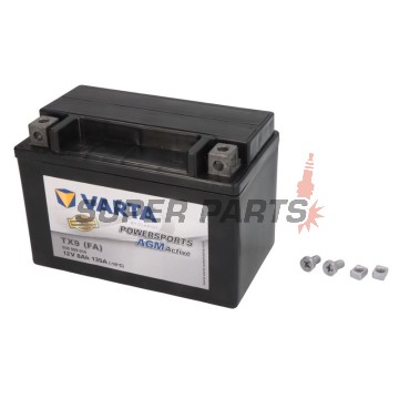 Акумулатор -VARTA- YTX9-BS READY, 8Ah 12V
