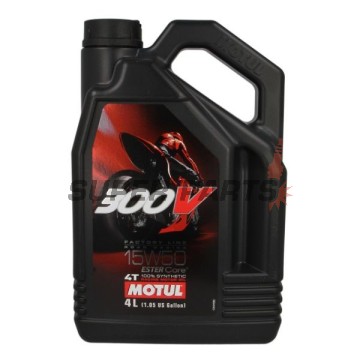 Двигателно масло -MOTUL- 15W50, пълна синтетика + естер, 4L