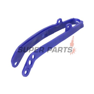 Плъзгач за верига -POLISPORT- син, полиуретан, YAMAHA WR, YZ 125/250/450 2007-2023