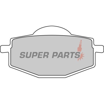 Накладки -FERODO- FDB475AG, Adly Fox 50, Beta Euro/Jonathan 350, Gilera RC600, Apache 125, MBK Flame 125, Thunder 125, Skyliner 125, Booster 100, Sachs Roadster 650/800, Yamaha DT50/80/125, TDR125, TT600, XT350/500/600 Tenere, XTZ660 Tenere, YBR125, YZ125
