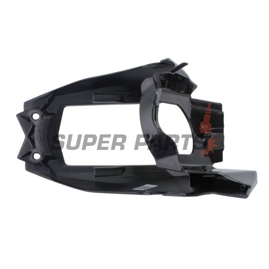 Капак/пластмаса въздушен филтър -POLISPORT- черен, KTM SX 65 2009-2015