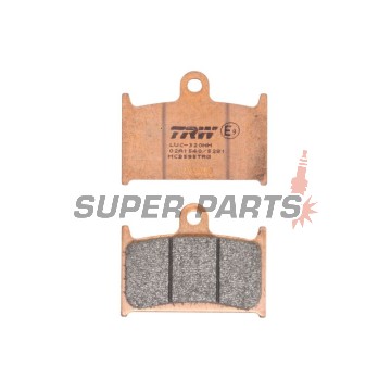 Накладки -TRW- MCB595TRQ, Suzuki GSX-R 400/750/1100 (1988-1995), Triumph Daytona, Rocket III, Speed Triple, Sprint, Thunderbird, Tiger, Trophy (1991-2016), Yamaha TZ250 (1990-2001)