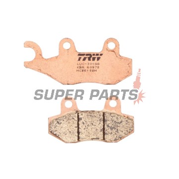 Накладки -TRW- MCB615SH, Aeon Overland 125/180, Arctic Cat DVX 90, Cagiva Canyon/Elefant/Navigator, CAN-AM Commander/Maverick 800/1000, Kawasaki Ninja/Brute Force/Teryx 125-800, Suzuki Burgman/DR Big/LT-R 200-800, Triumph Tiger/Daytona 750-1200, Yamaha YF