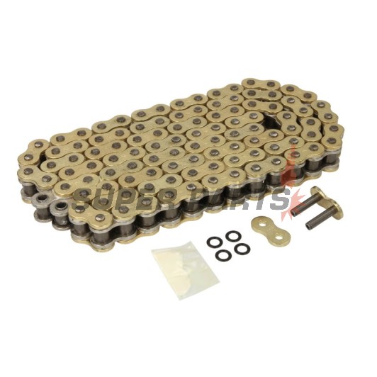 Верига -JT- JTC530Z3GS106RL, размер 530, 106 звена, двойно усилена, златна