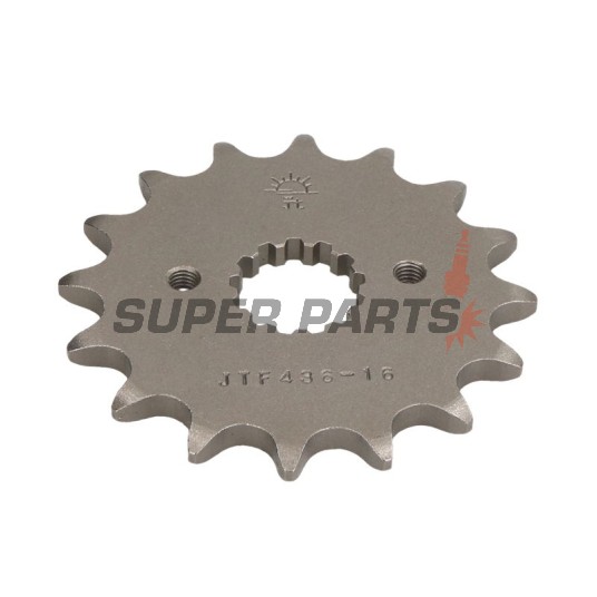 Преден пиньон -JT- JTF436,16, 16 зъба, Aprilia RS 250 1995-2004, Suzuki RG (RGV) 250 1983-1984, 1986-1988, RGV 250 1989-1996