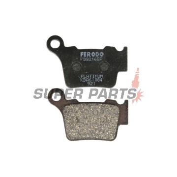 Накладки -FERODO- FDB2165P, Husqvarna CR / FE / SM / TC / TE / TX / WR / WR-E 125-510 2005-2018, KTM EXC / EXC-E / EXC-F / SMR / SX / SX-F 125-560 2003-2017