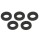 Уплътнение за болт капак клапани -ATHENA- S410250015039 W, Kawasaki EJ 650 1999-2005, ER-6F 650 2006-2008, ER-6N 650 2006-2015, EX 650 2006-2008, EX 250 2008-2012, EX 400 2018-2023, GPX 750 1987-1989, GPZ 1100 1995-1999