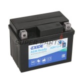 Акумулатор -EXIDE- YTX4L-BS READY, 3Ah 12V