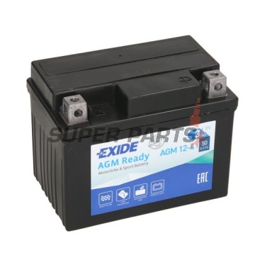 Акумулатор -EXIDE- YTX4L-BS READY, 3Ah 12V