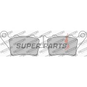 Накладки -FERODO- FDB2005EF, Aprilia ETV Caponord / Pegaso, BMW C / C1 / F / S, Ducati Monster / Scrambler, Gas Gas EC / MC, Honda CB / NX / SLR, Husaberg FE / FC, Husqvarna CR / SM / TC / TE / WR, KTM Duke / EXC / LC4 / SX / Super Duke, Triumph Street Tr