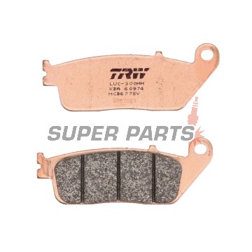 Накладки -TRW- MCB677SV, Buell Blast 500; Cagiva Navigator 1000; Daelim Roadwin, Rocket, VL Daystar, VS, VT Magna 125; Honda CB Night Hawk 750, CBF 500, FMX 650, VFR 750F, VT Shadow 750; Kymco Venox 250 - 1988-2010