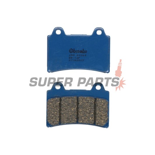 Накладки -BREMBO- 07YA3507, Yamaha FJ 1200 / 1200A ABS (1988-1994) / FZR 750RT Genesis (1987-1988) / TDM 850 (1996-2001) / XJ 900S Diversion (1995-2003) / XJR 1200 (1995-1998) / XVZ 1300 Royal Star / Venture / Tour Classic (1997-2001)