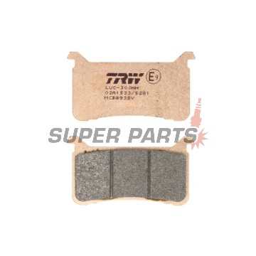 Накладки -TRW- MCB893SV, Honda CB 650R/1000R/1100 EX/RS Neo Sports Cafe, CBR 600RR/650R/1000RR Fireblade, CMX 1100 Rebel, VFR 800F/Crossrunner - 600/650/800/1000/1100cc, 2017-2025