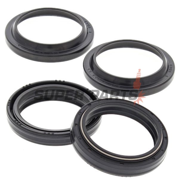 Семеринги и прахоуловители комплект предница -ALL BALLS- Honda XR 250 1986-2004, Suzuki DR 650 1990-1996, 2017, DR 800 1990, Yamaha DT 125 1999-2006, XT 600 1996-2002