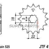 Преден пиньон -JT- JTF419,14, 14 зъба, Suzuki GT 250 1973-1978