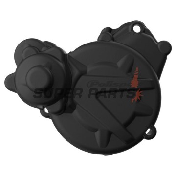 Предпазител за капак на статора -POLISPORT- черен, GAS GAS EC, XC; RIEJU MR 250/300 2015-2023