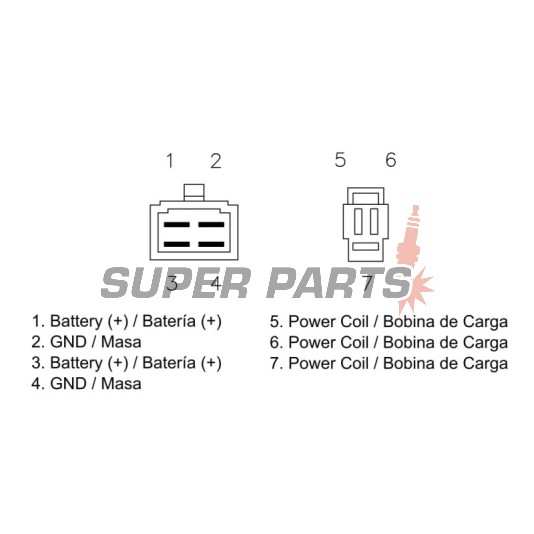 Реле за зареждане -DZE- реле-регулатор, 12V, 25A, HONDA VT 600 1988-2007