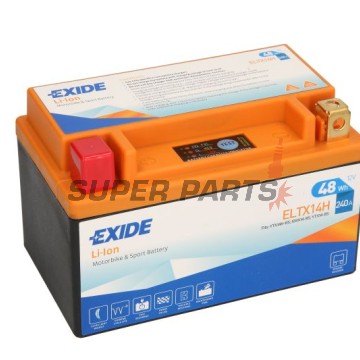 Акумулатор -EXIDE- ELTX14H, 48Wh (4Ah), 12V, Lithium-ion