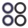 Колесен лагер комплект -ALL BALLS- Honda FL 350 1985, TRX 200 1984, TRX 250 1985-1987, TRX 300 1993-2000