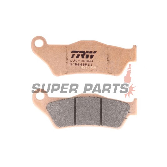 Накладки -TRW- MCB648RSI, Alfer 250, Aprilia MX/Mana/Pegaso/RST, ATK Cross/Enduro, BMW G450X/HP2, Ducati Monster, Gas Gas EC, Husqvarna SM/TE/WR, KTM Adventure/EXC/SX, Moto Guzzi Stelvio, Yamaha TT/Majesty