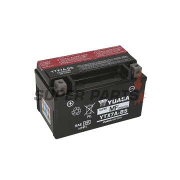 Акумулатор -YUASA- YTX7A-BS, 6Ah 12V
