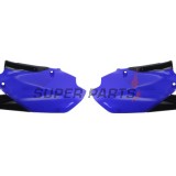 Задни странични пластмаси -POLISPORT- черно/синьо, YAMAHA YZ 250 2019-2023
