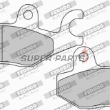 Накладки -FERODO- FDB2087EF, Honda CBF/NSR/VT Shadow/XL Varadero 75-250 1992-2013; Keeway Speed 125/150 2006; Kawasaki Eliminator/KLX/KVF/KX/Z 65-400 1997-2020; Kymco Agility/Dink/Grand Dink/Like/Movie/Pulsar/Quannon/Super9/Yager/Zing 50-250 1997-2019; MZ