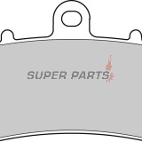 Накладки -FERODO- FDB2124P, BMW K1200/K1300 LT-R-GT, R850R, R1100S, R1150R/Rockster, R1200GS/RT/S/C/CL (2001-2016)