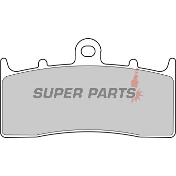 Накладки -FERODO- FDB2124ST, BMW K1200/K1300 LT-R-GT, R850R, R1100S, R1150R/Rockster, R1200GS/RT/S/C/CL (2001-2016)