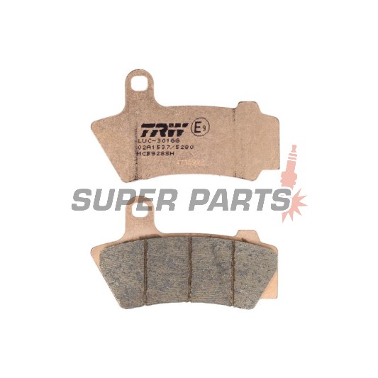 Накладки -TRW- MCB928SH, BMW R18 / R18 Classic / R18 B / R18 Roctane 1800 (2020-2024)