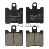 Накладки -BREMBO- 07037, Suzuki Burgman 250 400 / Yamaha FJR 1300 ABS (1998-2009)