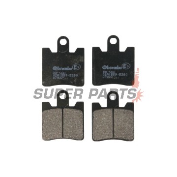 Накладки -BREMBO- 07037, Suzuki Burgman 250 400 / Yamaha FJR 1300 ABS (1998-2009)