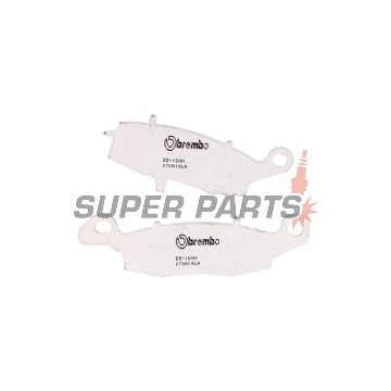 Накладки -BREMBO- 07KA19LA, Kawasaki ER-6F/ER-6N 650, Versys 650, VN Vulcan 800-1600, Z750 / ZR-7 / Zephyr, Suzuki V-Strom 650/1000, Bandit 600/650, GSX 750F, SV650