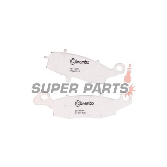 Накладки -BREMBO- 07KA19LA, Kawasaki ER-6F/ER-6N 650, Versys 650, VN Vulcan 800-1600, Z750 / ZR-7 / Zephyr, Suzuki V-Strom 650/1000, Bandit 600/650, GSX 750F, SV650