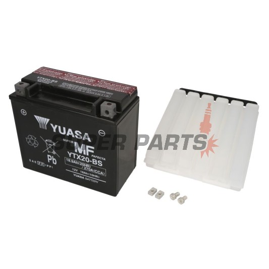 Акумулатор -YUASA- YTX20-BS, 19Ah 12V
