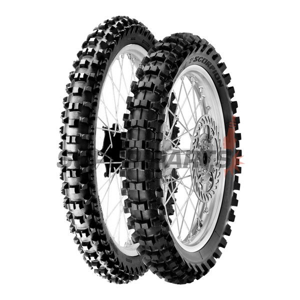 Предна офроуд гума -PIRELLI MOTOR- 80/100-21, SCORPION XC, средно мека